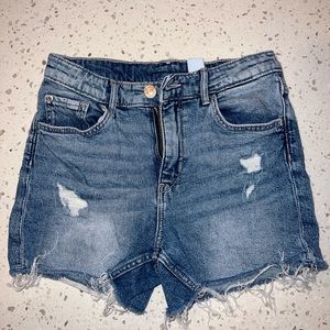 Girls size 11/12 denim shorts